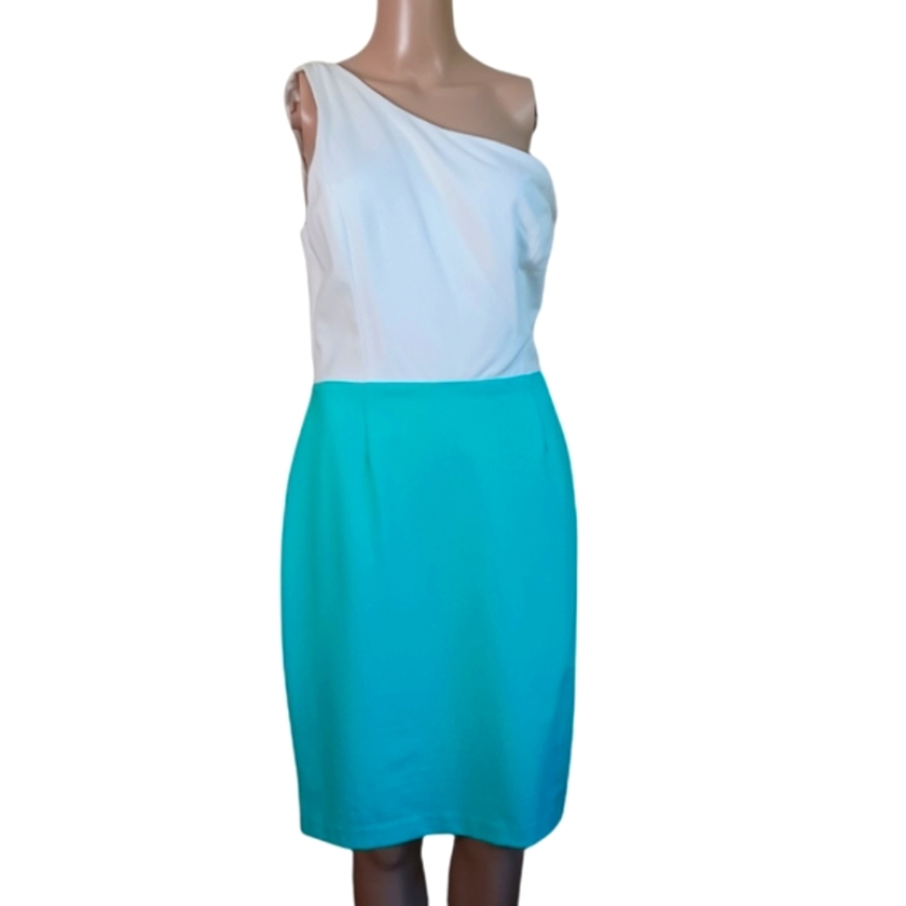 ERIN Erin Fetherston One Shoulder Dress 8